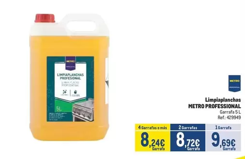 Metro Professional - Limpiaplanchas