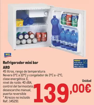 Aro - Refrigerador Mini Bar