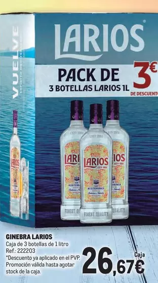 Larios - Ginebra