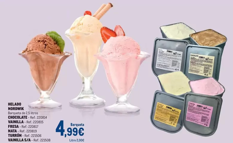Nordwik - Helado Chocolate