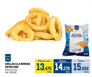 Metro Chef - Anillas A La Romana