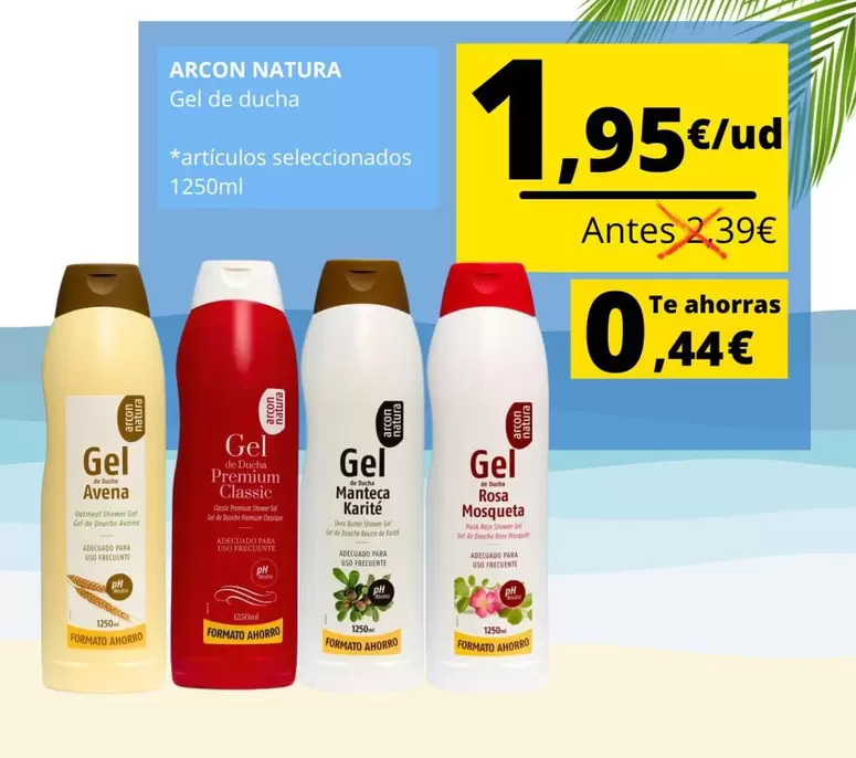 Arcón Natura - Gel De Ducha
