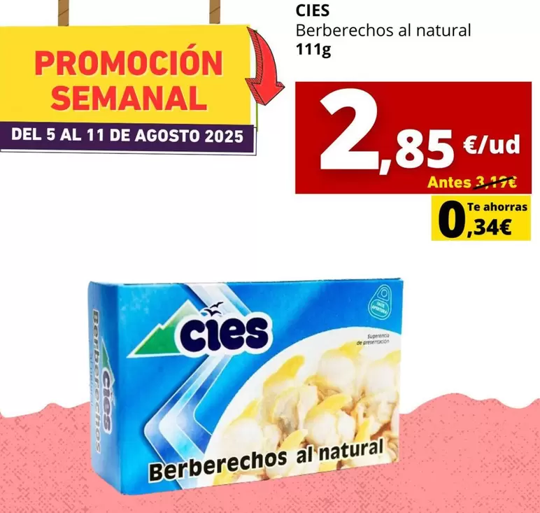 Cies - Berberechos Al Natural