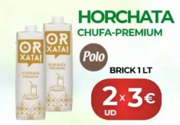 Horchata Chufa-Premium