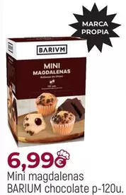Barium - Mini Magdalenas Chocolate 