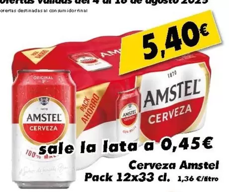 Amstel - Cerveza