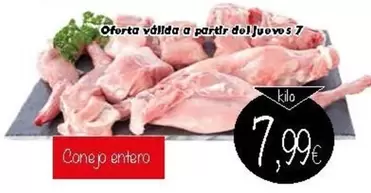 Conejo Entero
