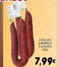 Loriente - Chorizo Patatero