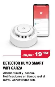 Garza - Detector Humo Smart Wifi