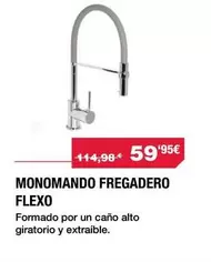 Monomando Fregadero Flexo