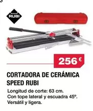 Rubi  - Cortadora De Cerámica Speed Rubi