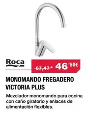 Roca - Monomando Fregadero Victoria Plus