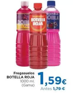 Botella Roja - Fregasuelos