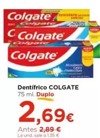Colgate - Dentifrico