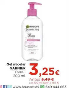 Garnier - Gel Micelar