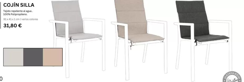 Cojín Silla