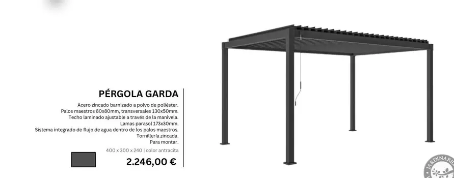 Pérgola Garda