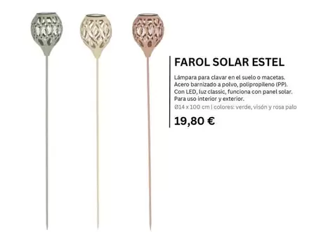 Solar - Farol  Estel
