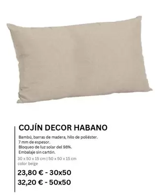 Cojin Decor Habano
