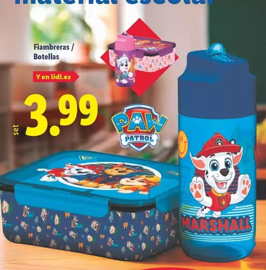 Fiambreras / Botellas 