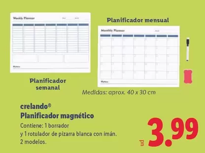 Crelando - Planificador Magnético
