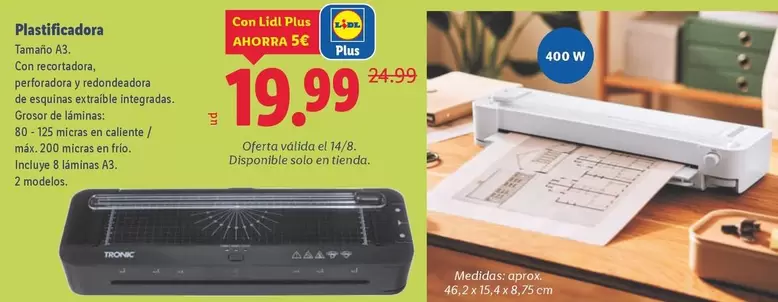 Plastificadora
