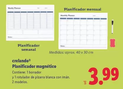 Crelando - Planificador Magnético