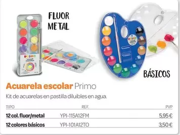 Primo - Acuarela Escolar