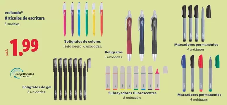Crelando - Articulos De Escritura