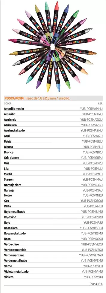 Posca Pc5m