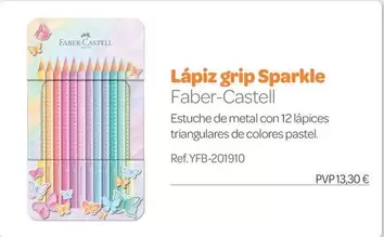 Faber Castell - Lápiz Grip Sparkle