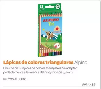 Alpino - Lápices De Colores Triangulares