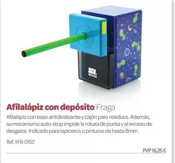 Fraga - Afilatapiz Con Deposito
