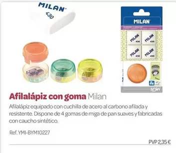 Milán - Afilálapiz Con Goma