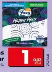 Foxy - Servilletas Happy Hour