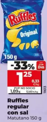 Matutano - Ruffles Regular Con Sal