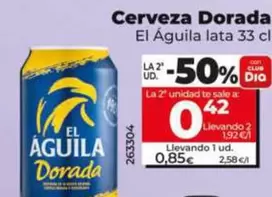 El Águila - Cerveza Dorada