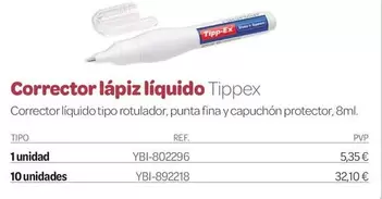 Tipp-Ex - Corrector Lapiz Liquido