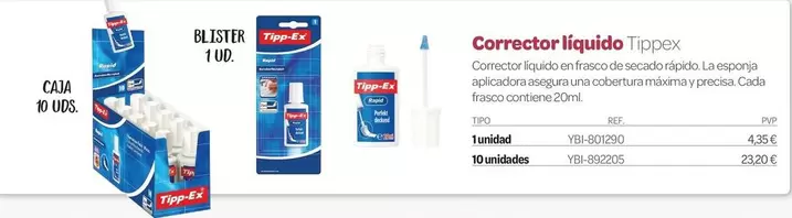 Tipp-Ex - Corrector Líquido