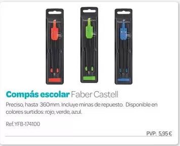 Faber Castell - Compás Escolar