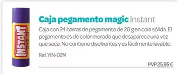 Instant - Caja Pegamento Magic 