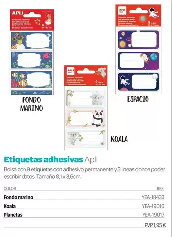 Apli - Etiquetas Adhesivas