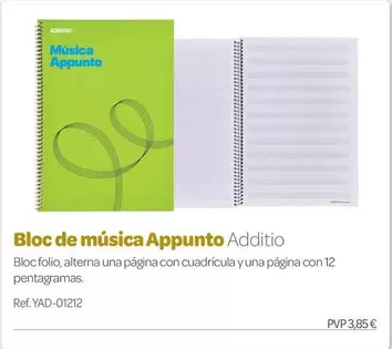 Bloc De Musica Appunto
