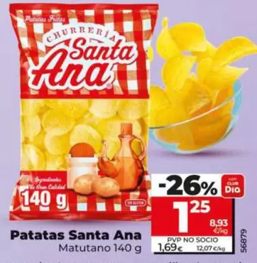 Matutano - Patatas Santa Ana 