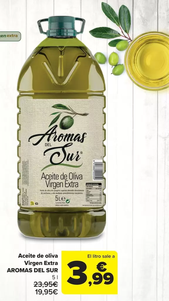Aromas Del Sur - Aceite De Oliva Virgen Extra