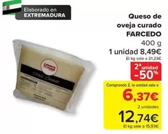 Farcedo - Queso De Oveja Curado