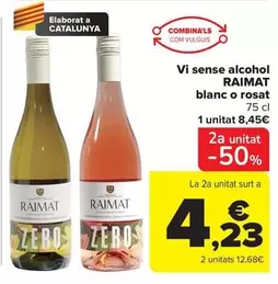 Raimat - Vi Sense Alcohol Blanc O Rosat