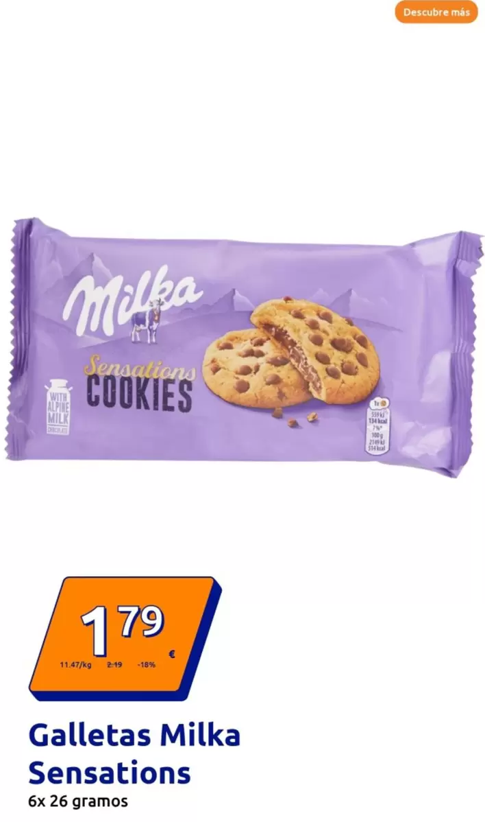 Milka - Galletas Sensations