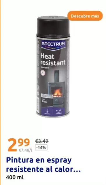 Pintura En Espray Resistente Al Calor