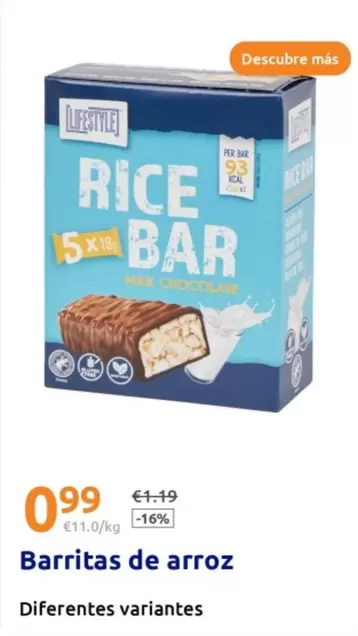 Barritas De Arroz